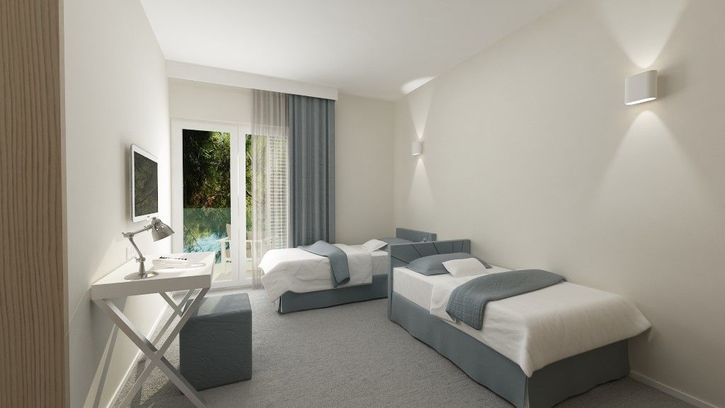 Port 9 Island Family Resort Korcula Town Luaran gambar